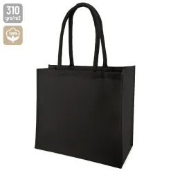 Borsa in cotone con manico comodo "surat" · T-4000-NE