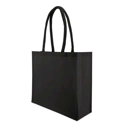Borsa in cotone con manico comodo "surat" · T-4000-NE