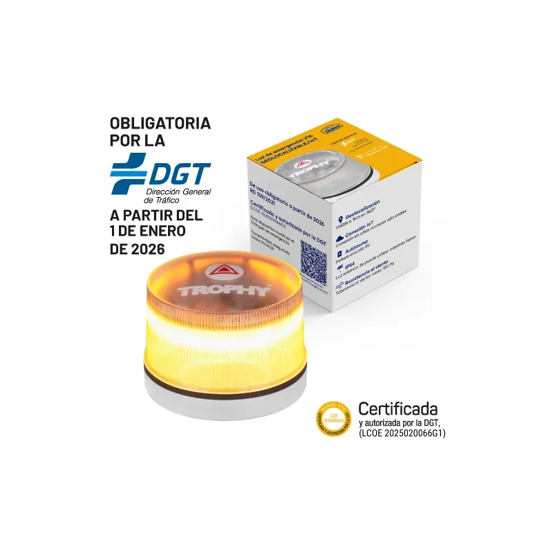 Luce di emergenza geolocalizzata v16 omologata · TR-16