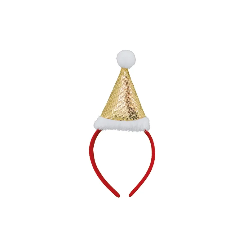 Cerchietto con cappellino di natale "jolly" · 10612