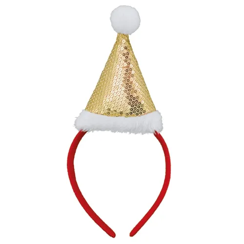 Cerchietto con cappellino di natale "jolly" · 10612