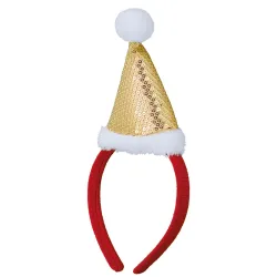 Cerchietto con cappellino di natale "jolly" · 10612 2