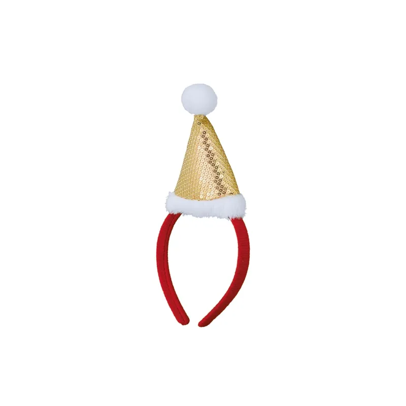Cerchietto con cappellino di natale "jolly" · 10612