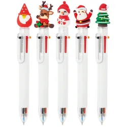 Set natalizio di penne multicolore “yuki” · 10628 2