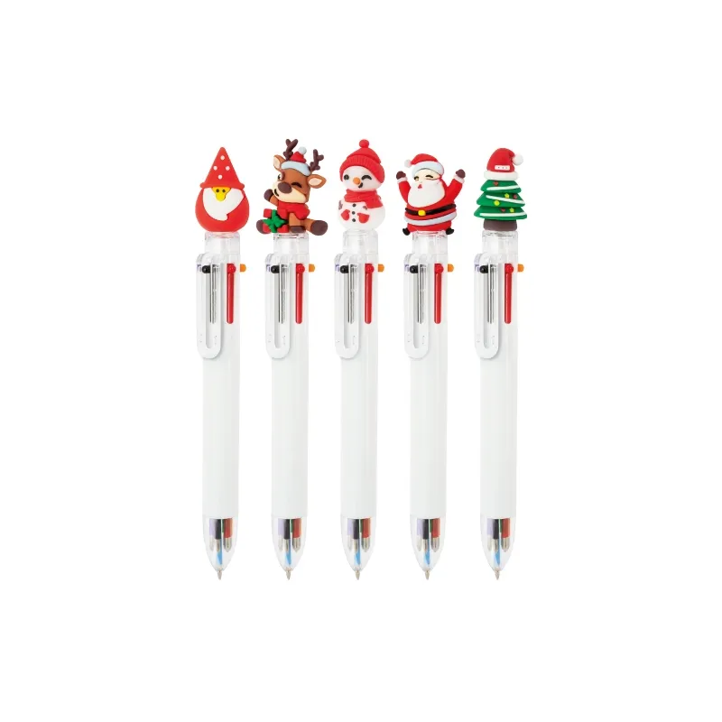 Set natalizio di penne multicolore “yuki” · 10628