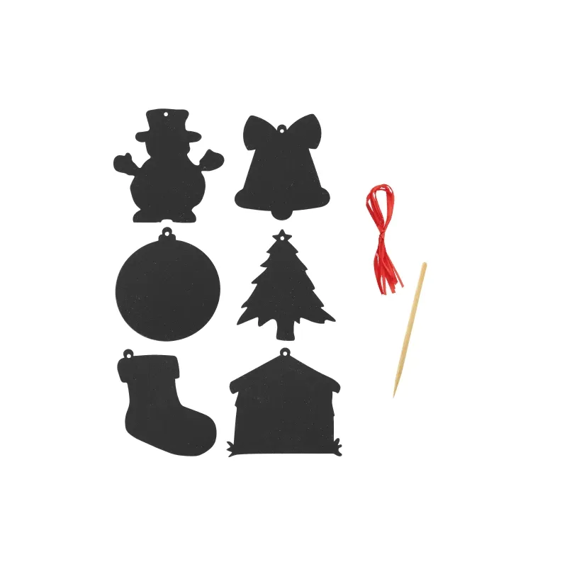 Set decorazioni "scrapy christmas" · 10636