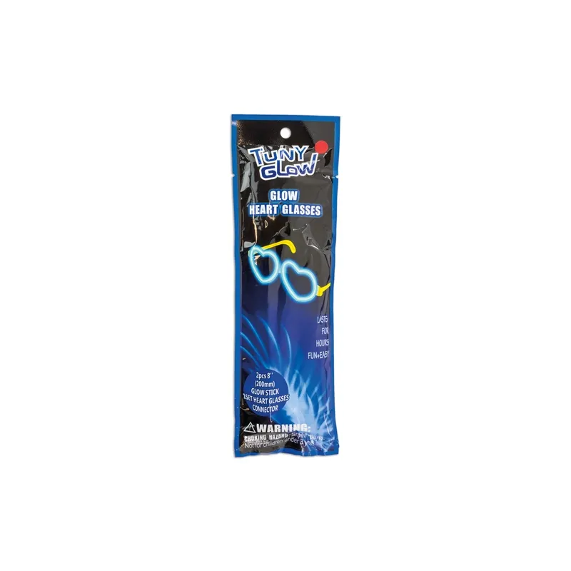 Set occhiali neon "luv" · 10697