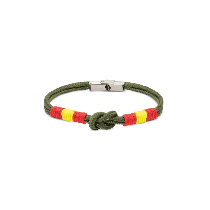 Braccialetto bandiera spagna "new barlovento" · 10709-VE-MILITAR