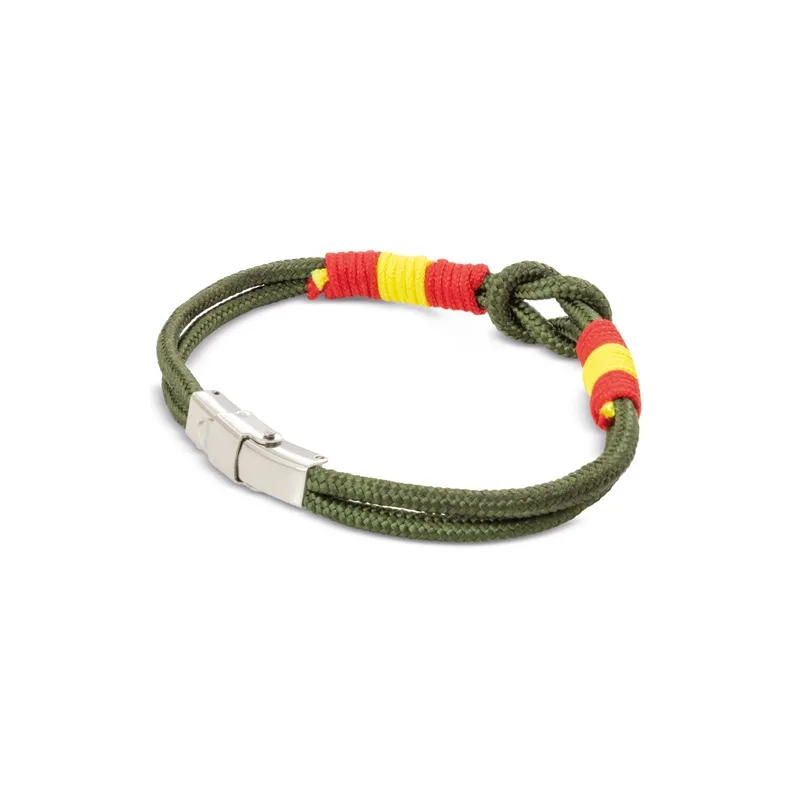 Braccialetto bandiera spagna "new barlovento" · 10709-VE-MILITAR