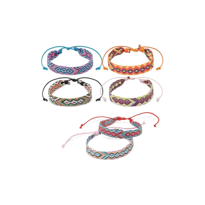 Braccialetti "hippy" (pack da 6) · 10761