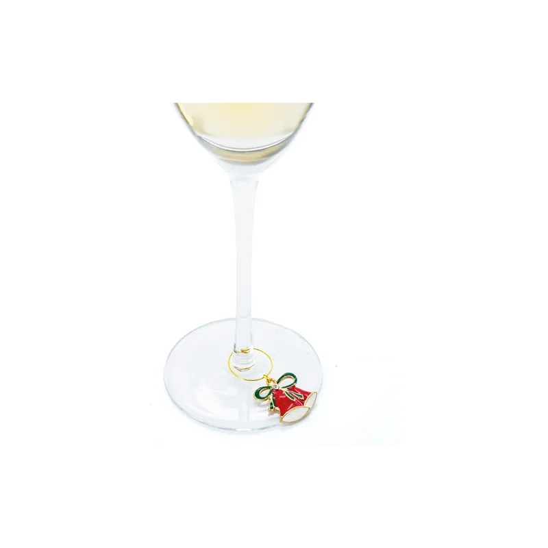 Set di 6 anelli segnabicchieri natalizi "brindis" · 10845