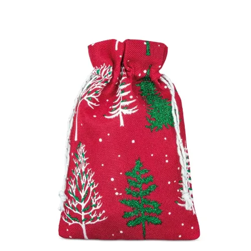 Sacchetto regalo natale 10x14,5cm “snowy” · 10901