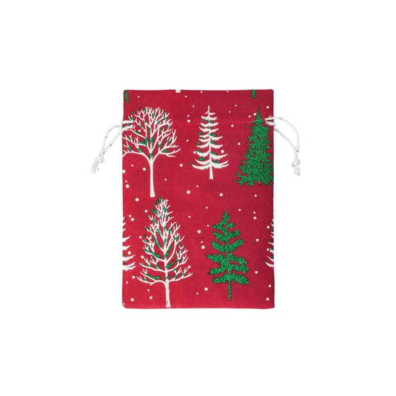 Sacchetto regalo natale 10x14,5cm “snowy” · 10901