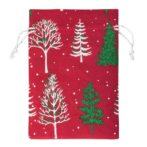 Sacchetto regalo natale 10x14,5cm “snowy” · 10901