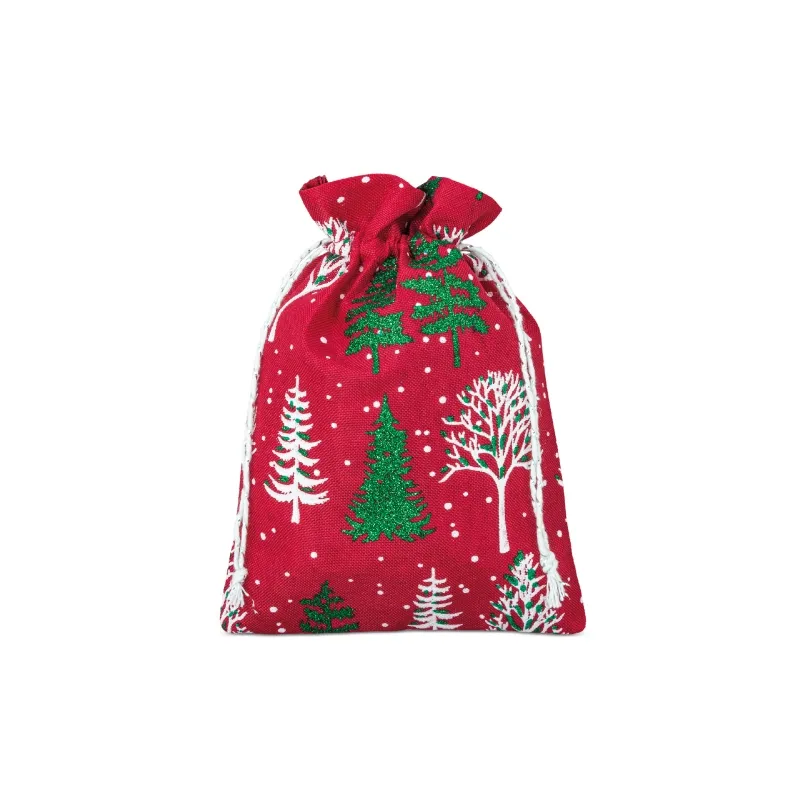 Sacchetto regalo natale 13,5x18cm “snowy” · 10902