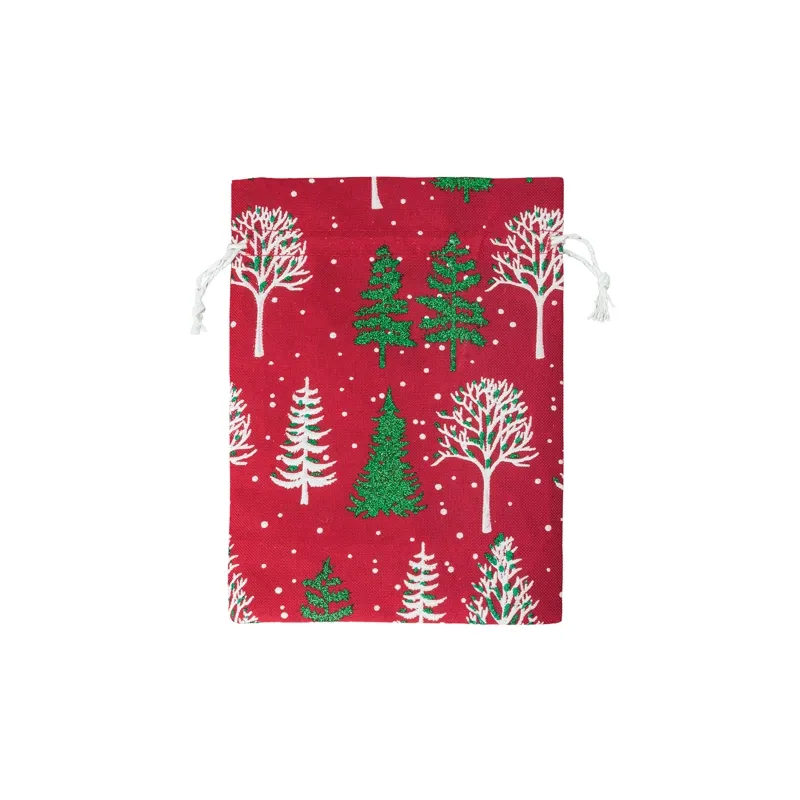 Sacchetto regalo natale 13,5x18cm “snowy” · 10902