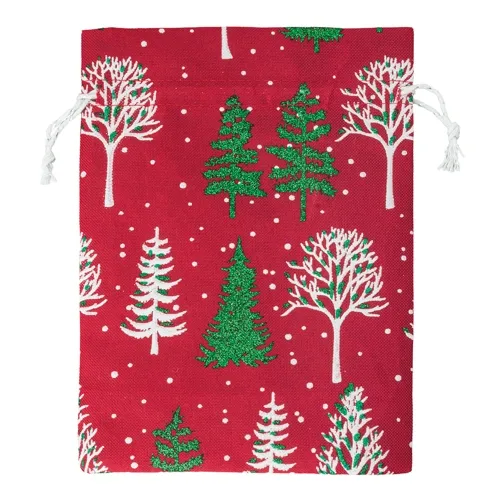 Sacchetto regalo natale 13,5x18cm “snowy” · 10902