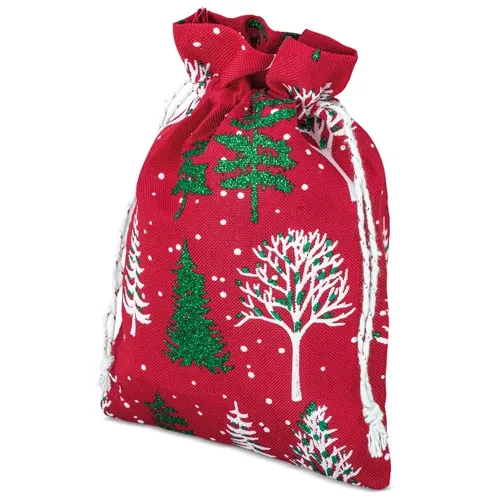 Sacchetto regalo natale 13,5x18cm “snowy” · 10902