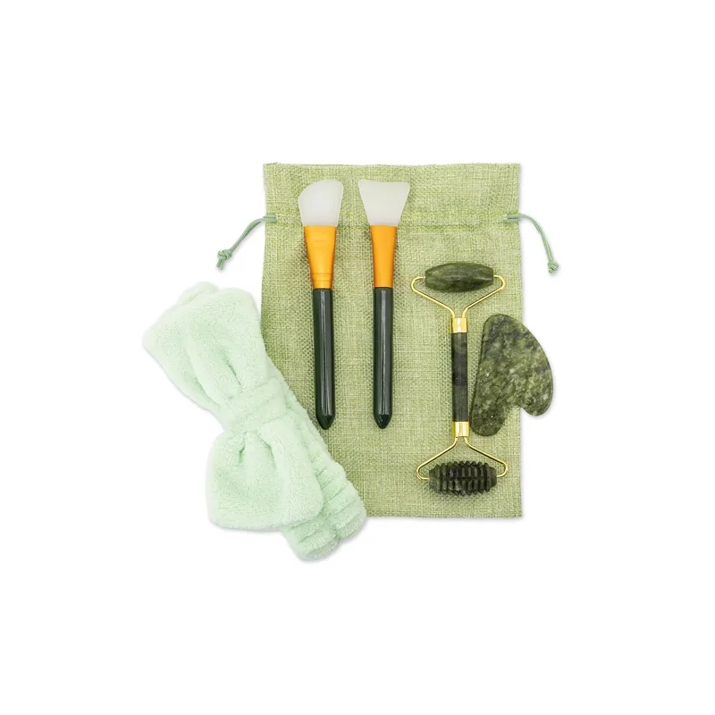 Set massaggio viso in pietra naturale di giada "cixi" · 11088-VE