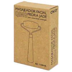 Rullo in pietra naturale di giada per il viso “qing” · 11089-VE 2