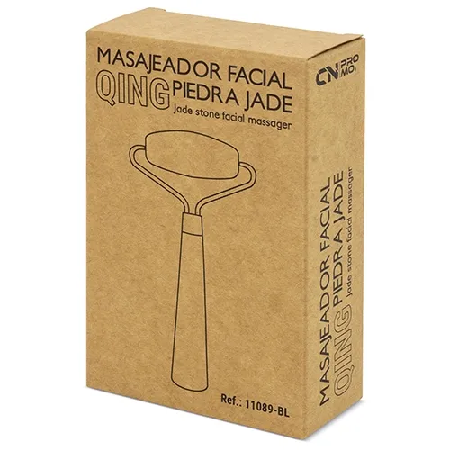 Rullo in pietra naturale di giada per il viso “qing” · 11089-VE