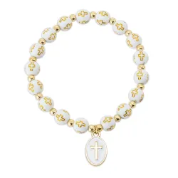 Bracciale croce "loreto" · 11099