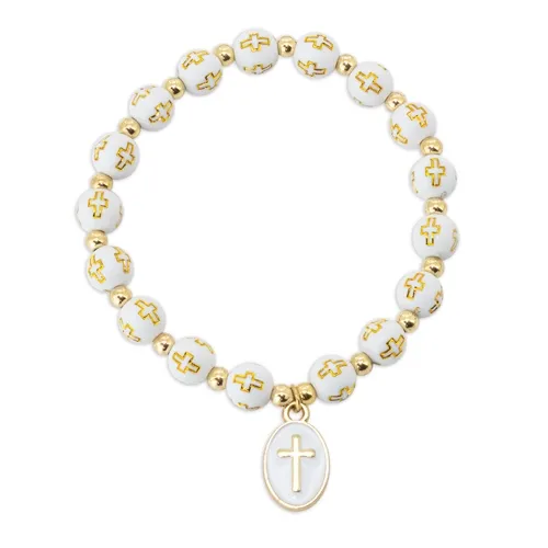 Bracciale croce "loreto" · 11099