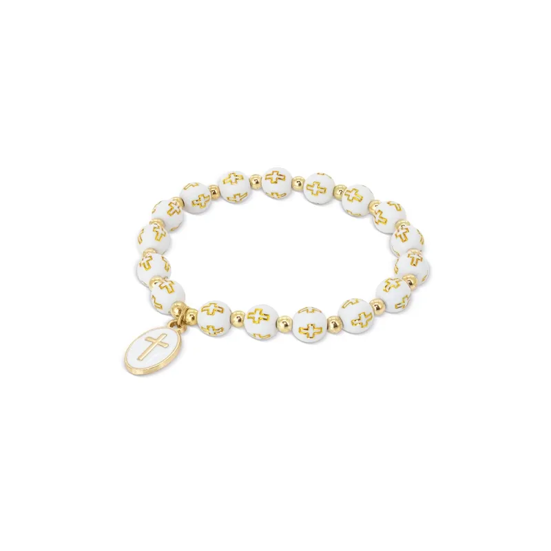 Bracciale croce "loreto" · 11099