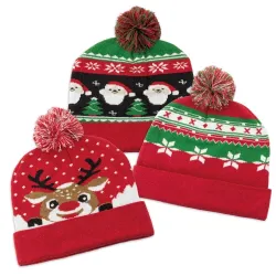 Pack di berretti di natale “kiran” (3 pz) · 11115