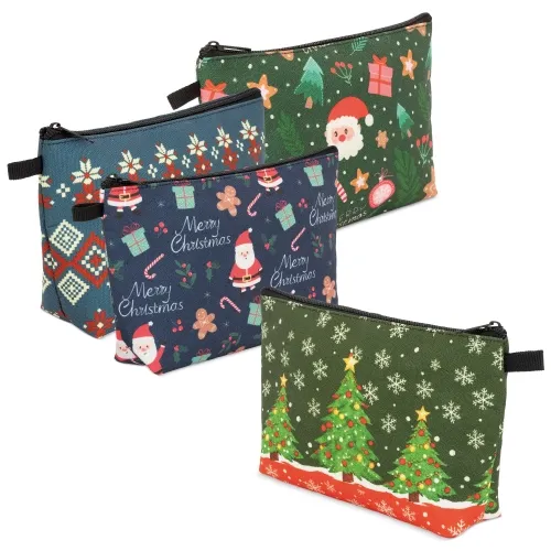 Set di trousse a tema natalizio “astrid” (4 pezzi) · 11116