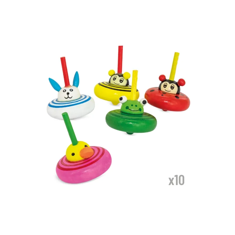 Set di 10 trottole “nunnos” · 11119